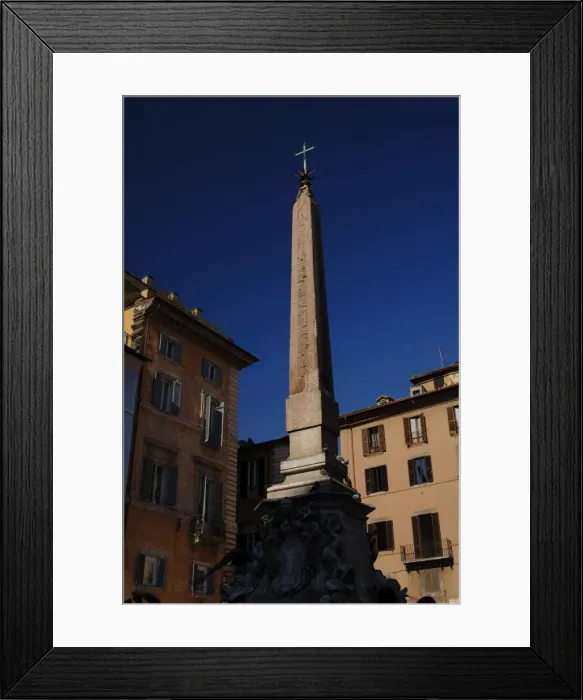 Framed Print : Macuteo Obelisk. Dated at time of egyptian pharaoh Ramesses Framed Print : Macuteo Obelisk. Dated at time of egyptian pharaoh Ramesses