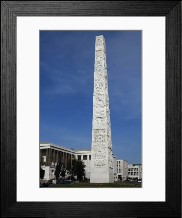 Framed Print : Italy. Rome. Obelisk to Guglielmo Marconi (1874-1937), 1959 Framed Print : Italy. Rome. Obelisk to Guglielmo Marconi (1874-1937), 1959