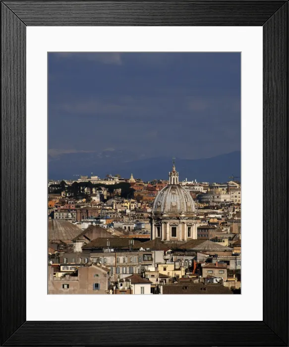 Framed Print : Italy. Rome. Panorama