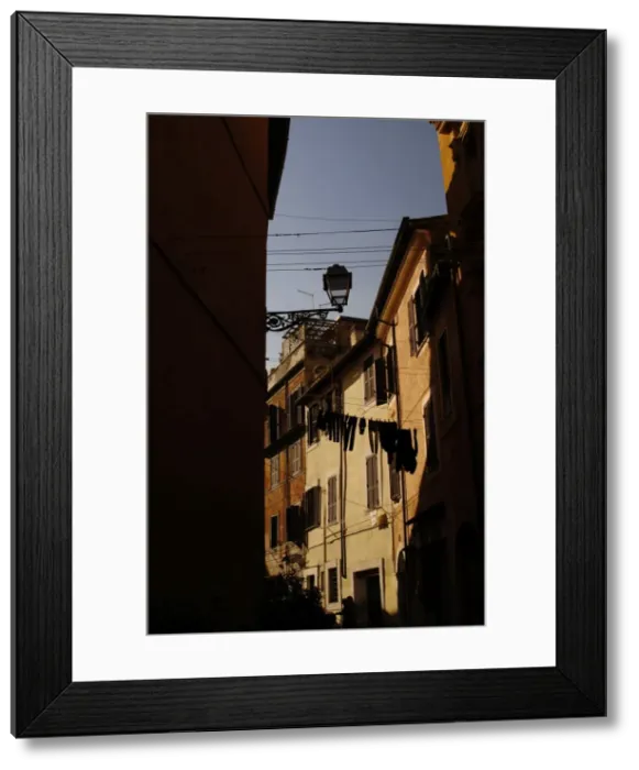 Framed Print : Italy. Rome. Trastevere district Framed Print : Italy. Rome. Trastevere district