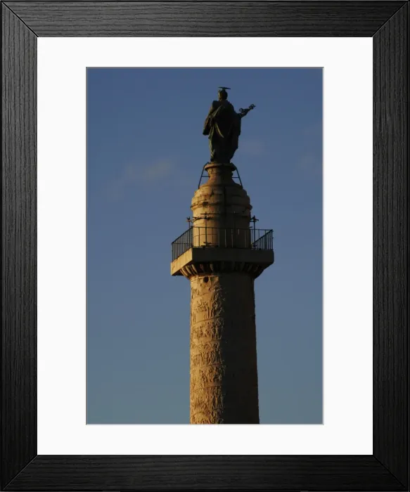 Framed Print : Italy. Rome. Trajans Column. 2nd century Framed Print : Italy. Rome. Trajans Column. 2nd century