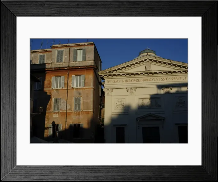 Framed Print : Italy. Rome. Church of Saint John of Malva (San Giovanni del Framed Print : Italy. Rome. Church of Saint John of Malva (San Giovanni del