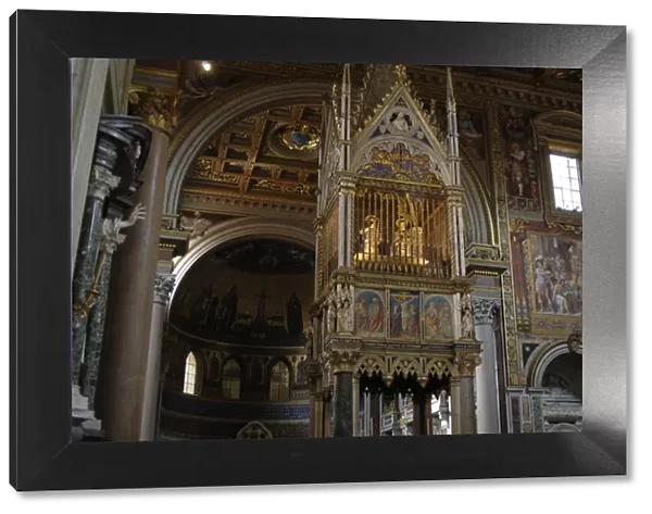 Italy. Rome. Archbasilica of Saint John Lateran. Interior