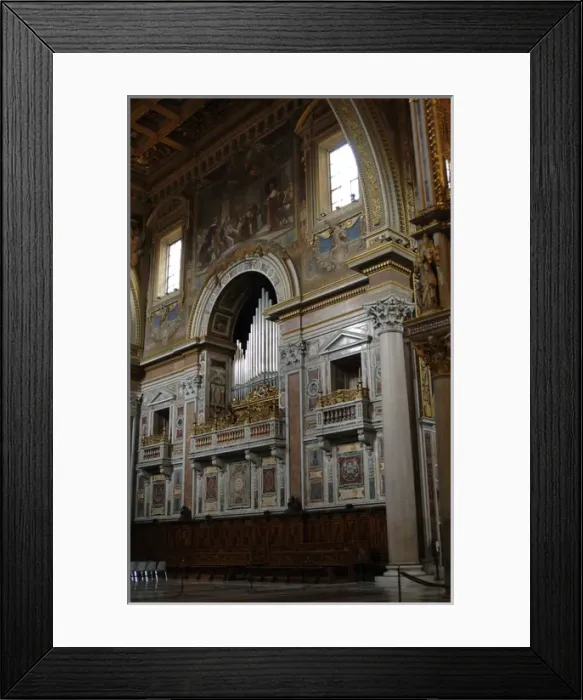 Framed Print : Italy. Rome. Archbasilica of Saint John Lateran. Interior Framed Print : Italy. Rome. Archbasilica of Saint John Lateran. Interior