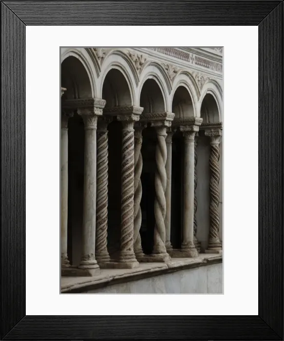Framed Print : Archbasilica of Saint John Lateran. Cloister Framed Print : Archbasilica of Saint John Lateran. Cloister