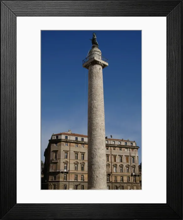 Framed Print : Italy. Rome. Trajans Column. 2nd century Framed Print : Italy. Rome. Trajans Column. 2nd century