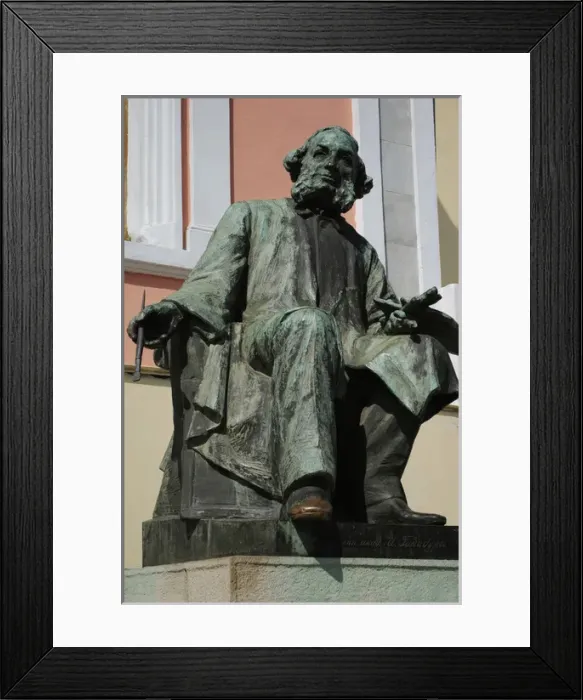 Framed Print : Statue of Ivan Aivazovsky (1817-1900). Feodosiya. Ukraine Framed Print : Statue of Ivan Aivazovsky (1817-1900). Feodosiya. Ukraine