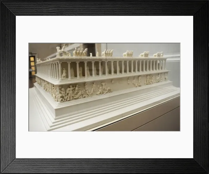Framed Print : Pergamon Altar. Model Framed Print : Pergamon Altar. Model