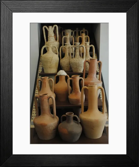 Framed Print : Greek amphoras Framed Print : Greek amphoras