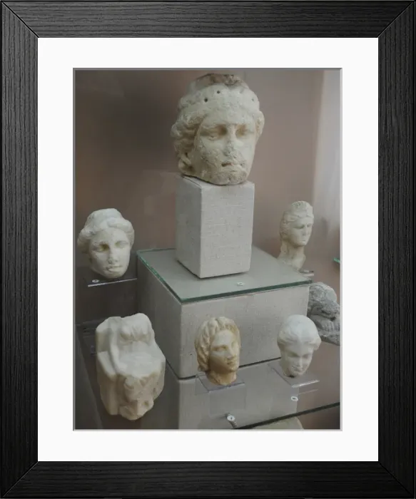 Framed Print : Group of womens heads Framed Print : Group of womens heads