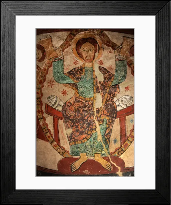Framed Print : Martyrdom of English Archbishop Thomas Becket. Detail of Framed Print : Martyrdom of English Archbishop Thomas Becket. Detail of