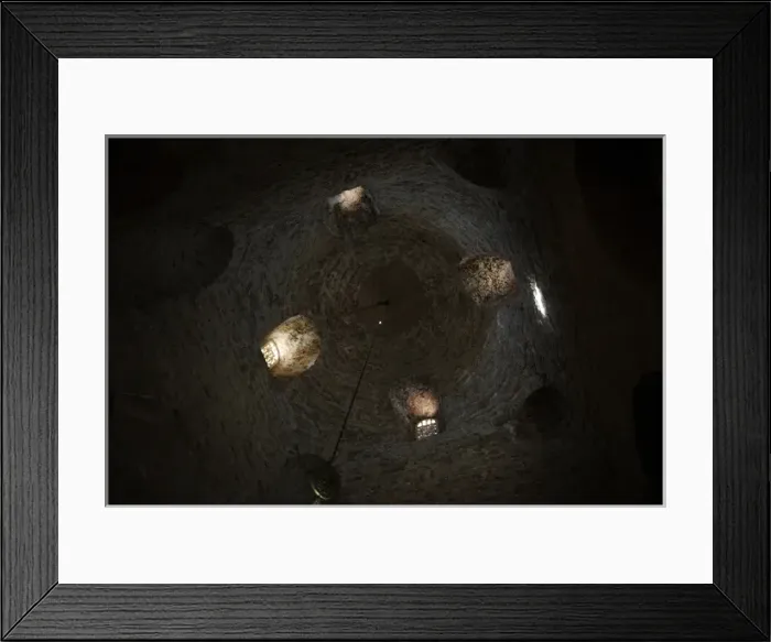 Framed Print : Church of St. Michael (San Miguel). Domed dome. Tarrasa. Cat Framed Print : Church of St. Michael (San Miguel). Domed dome. Tarrasa. Cat