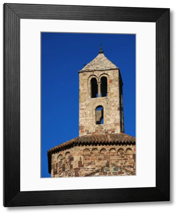 Framed Print : Romanesque Art. Spain. Church of St. Mary. Octogonal dome an Framed Print : Romanesque Art. Spain. Church of St. Mary. Octogonal dome an