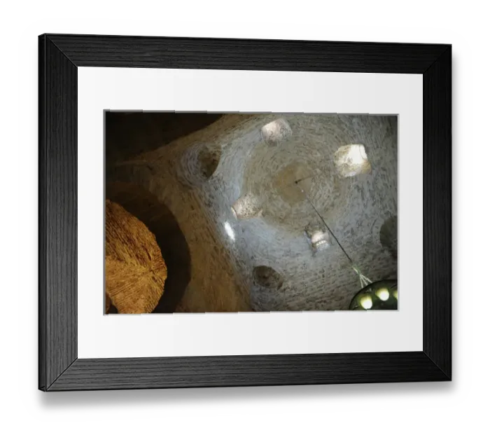 Framed Print : Church of St. Michael (San Miguel). Domed dome. Tarrasa. Cat Framed Print : Church of St. Michael (San Miguel). Domed dome. Tarrasa. Cat