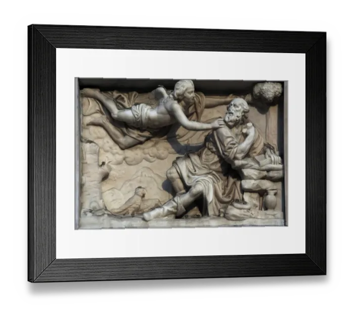 Framed Print : Italy. Milan. Cathedral. Gothic. 14th century. St. Jerome vi Framed Print : Italy. Milan. Cathedral. Gothic. 14th century. St. Jerome vi