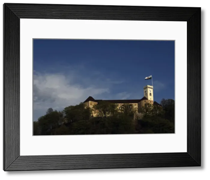 Framed Print : Slovenia. Ljubljana. Castle. Built in the 12th century Framed Print : Slovenia. Ljubljana. Castle. Built in the 12th century