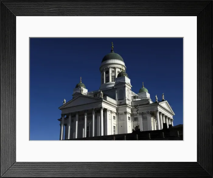 Framed Print : Finland. Helsinki Cathedral, 1830-1852. Designed by Carl Lud Framed Print : Finland. Helsinki Cathedral, 1830-1852. Designed by Carl Lud