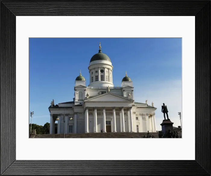 Framed Print : Finland. Helsinki Cathedral, 1830-1852. Designed by Carl Lud Framed Print : Finland. Helsinki Cathedral, 1830-1852. Designed by Carl Lud