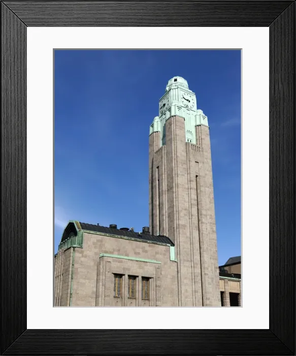 Framed Print : Finland. Helsinki. Central Railway Station Framed Print : Finland. Helsinki. Central Railway Station