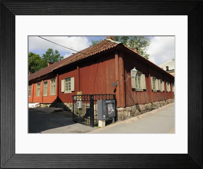 Framed Print : Finland. Turku. Pharmacy Museum and the Qwensel house Framed Print : Finland. Turku. Pharmacy Museum and the Qwensel house