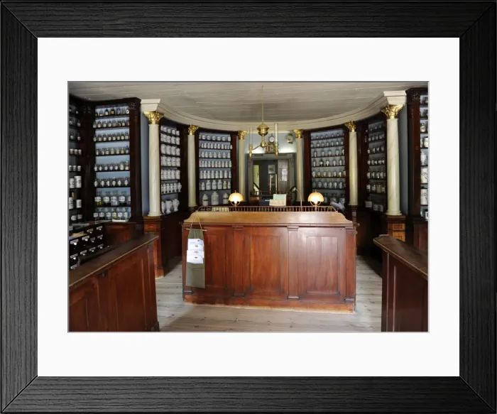 Framed Print : Finland. Turku. Pharmacy Museum and the Qwensel house. Colle Framed Print : Finland. Turku. Pharmacy Museum and the Qwensel house. Colle