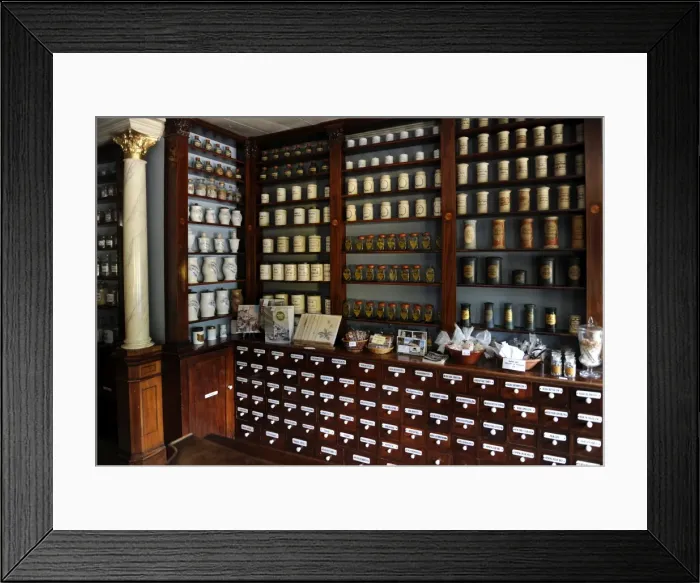 Framed Print : Finland. Turku. Pharmacy Museum and the Qwensel house. Colle Framed Print : Finland. Turku. Pharmacy Museum and the Qwensel house. Colle