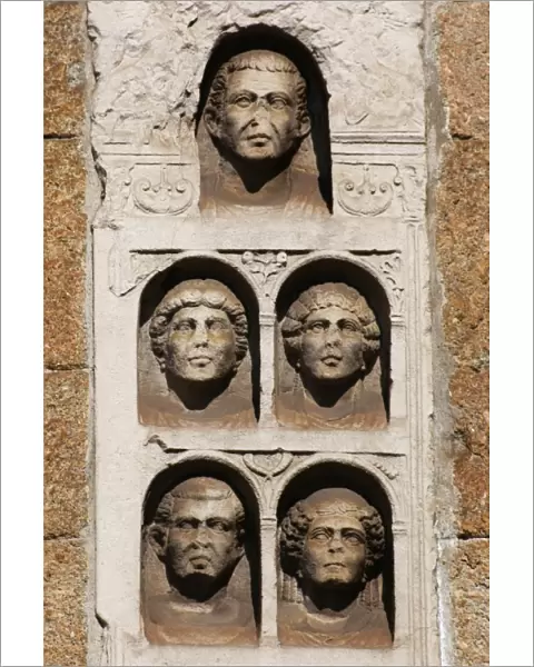 Roman Art. Gravestone, dating the 1st century AD. Porta Nuov
