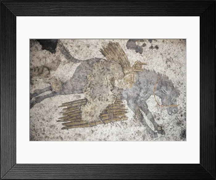Framed Print : Mosiac. Great Palace of the Byzantine Empire. Istambul Mosai Framed Print : Mosiac. Great Palace of the Byzantine Empire. Istambul Mosai