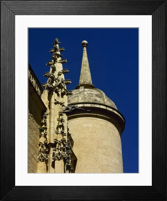 Framed Print : Gothic Art. Spain. Segovia. Cathedral. 16th century. Exterio Framed Print : Gothic Art. Spain. Segovia. Cathedral. 16th century. Exterio