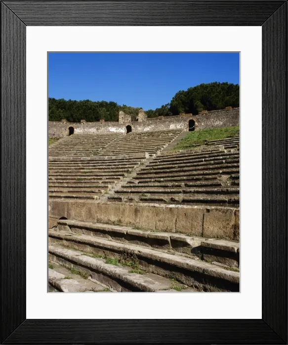 Framed Print : Amphitheater. Pompeii. Italy Framed Print : Amphitheater. Pompeii. Italy