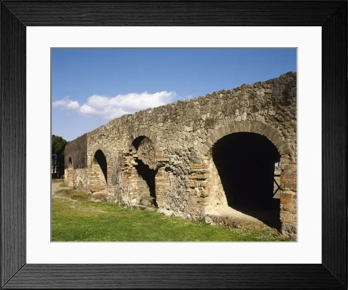 Framed Print : Amphitheater. Pompeii. Italy Framed Print : Amphitheater. Pompeii. Italy