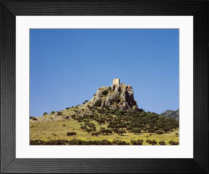 Framed Print : Spain. Extremadura. Almorchon. Castle. 15th century Framed Print : Spain. Extremadura. Almorchon. Castle. 15th century