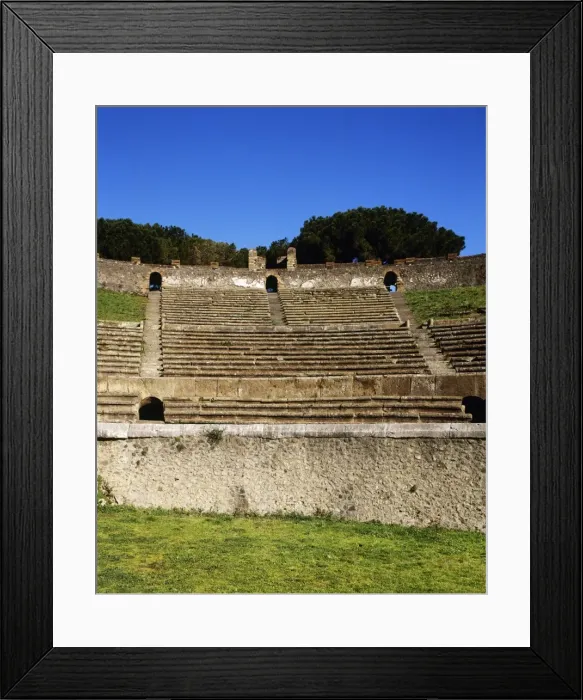 Framed Print : Amphitheater. Pompeii. Italy Framed Print : Amphitheater. Pompeii. Italy