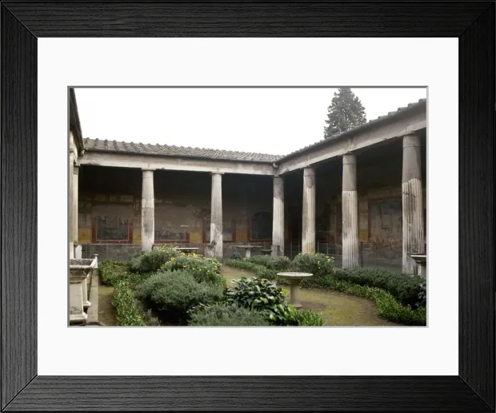 Framed Print : Italy. Pompeii. House of Vetti. Domus. 1st century AD. Peris Framed Print : Italy. Pompeii. House of Vetti. Domus. 1st century AD. Peris