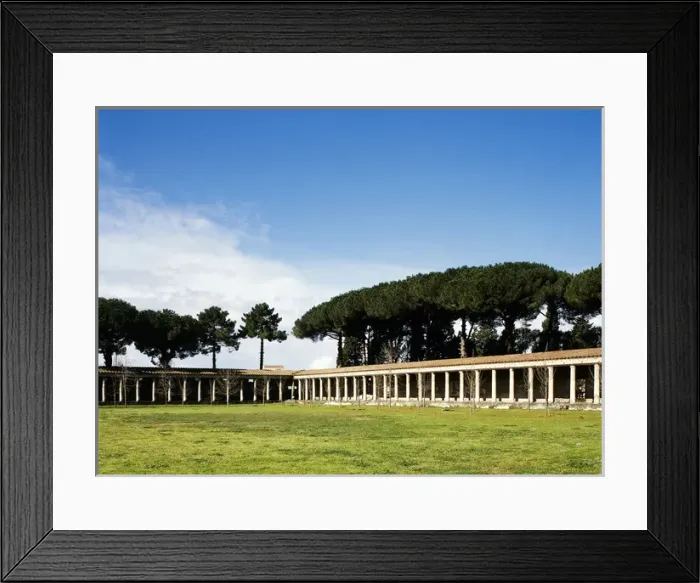 Framed Print : Italy. Pompeii. Great gym Framed Print : Italy. Pompeii. Great gym
