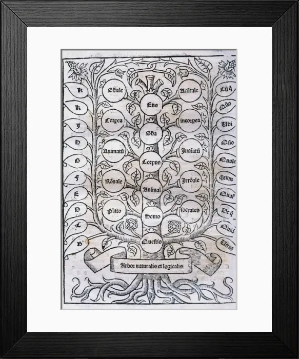 Framed Print : Ramon Llull (1232-1315). Majorcan writer and philosopher. De Framed Print : Ramon Llull (1232-1315). Majorcan writer and philosopher. De