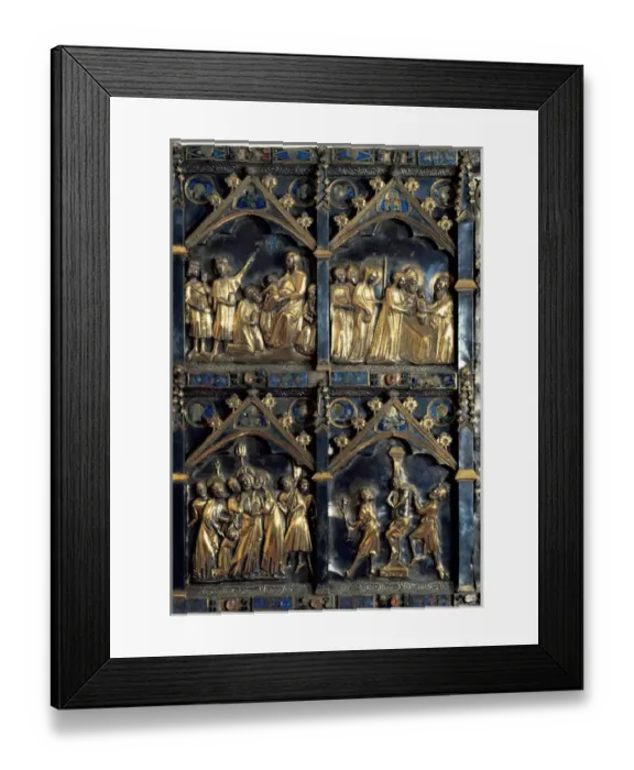 Framed Print : High altar. Cathedral of Saint Mary of Girona. Gothic. Made Framed Print : High altar. Cathedral of Saint Mary of Girona. Gothic. Made