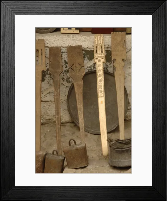 Framed Print : Albania. Kruje. Sale of objects. Bazaar