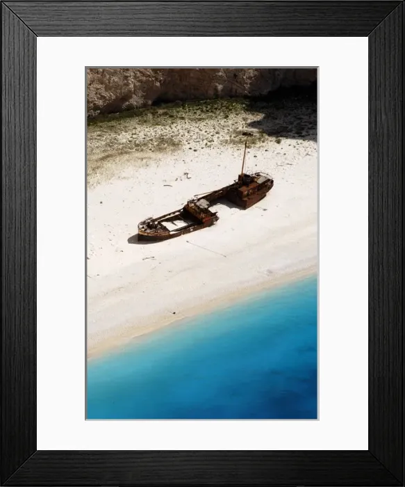 Framed Print : Greece. Zakynthos Island. Navagio Beach. Ionian Islands Framed Print : Greece. Zakynthos Island. Navagio Beach. Ionian Islands