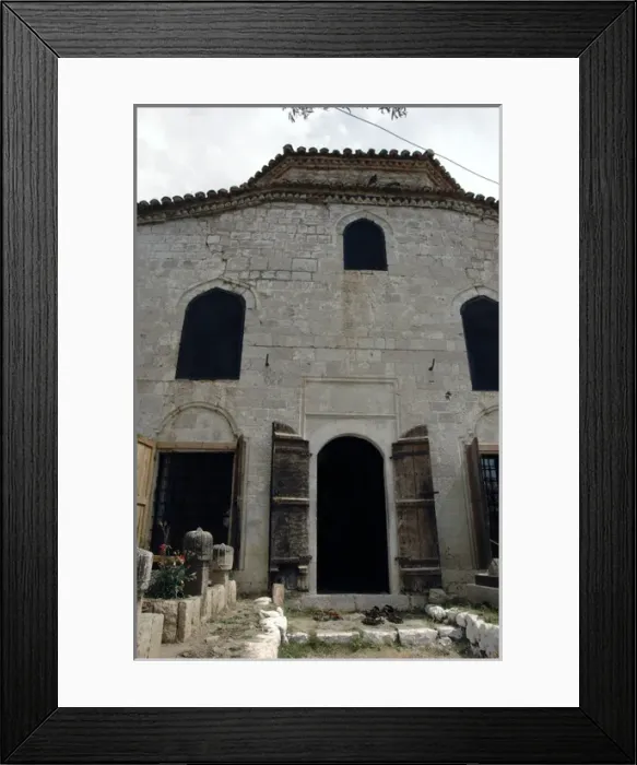 Framed Print : Albania. Kruje. The Dollma Teqe. Bektashi temple. Islamic su Framed Print : Albania. Kruje. The Dollma Teqe. Bektashi temple. Islamic su