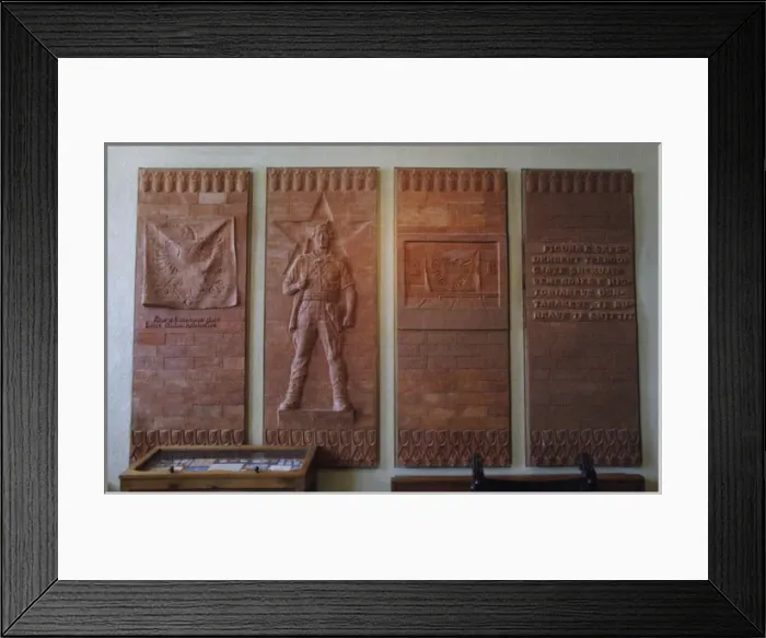 Framed Print : Albania. Kruje. National Skanderbeg Museum. Patriotic monum Framed Print : Albania. Kruje. National Skanderbeg Museum. Patriotic monum