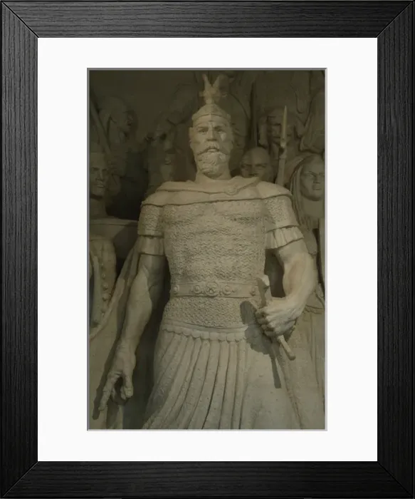 Framed Print : Skanderbeg (1405A?i?1468). National hero and a key figure o Framed Print : Skanderbeg (1405A?i?1468). National hero and a key figure o