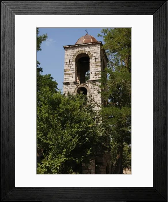 Framed Print : Church of Saint Nicholas. 18th century. Moscopole. Albania