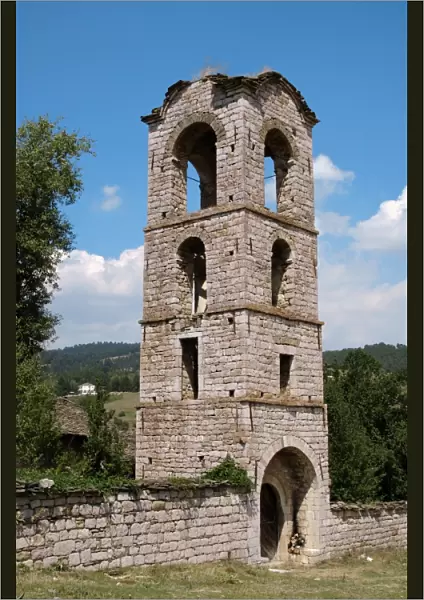 Republic of Albania. Voskopoja. Church of the Dormition of t
