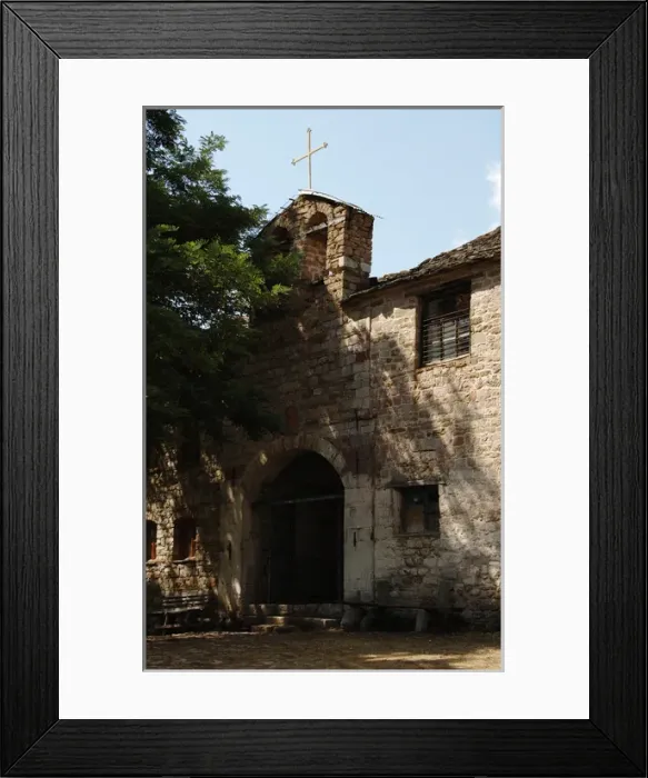 Framed Print : Republic of Albania. Monastery of Saint John the Baptist. 17 Framed Print : Republic of Albania. Monastery of Saint John the Baptist. 17