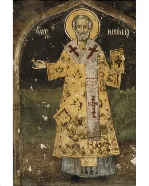 Frescoes. Exonarthex of Saint Nicholas Church. By Zografi s