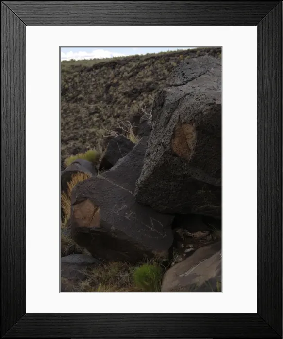 Framed Print : Petroglyph National Monument. Petroglyphs. New Mexico. USA Framed Print : Petroglyph National Monument. Petroglyphs. New Mexico. USA