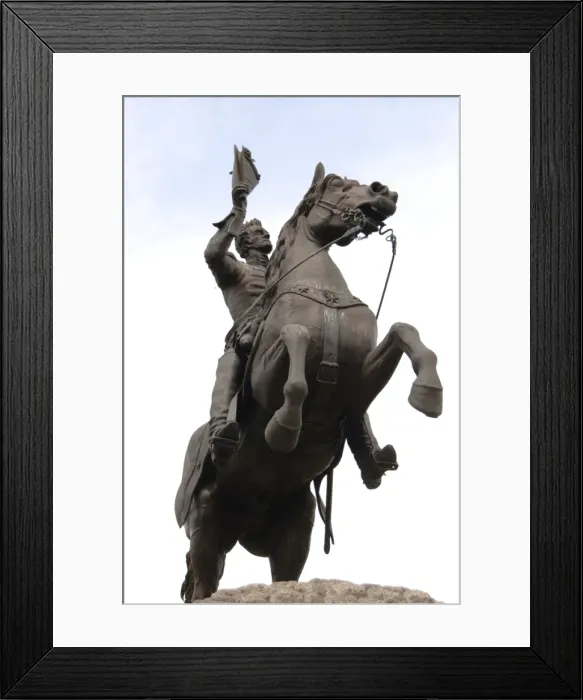 Framed Print : Andrew Jackson (1767-1845). Seventh President of the United Framed Print : Andrew Jackson (1767-1845). Seventh President of the United