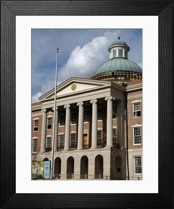 Framed Print : Jackson. The Old Mississippi State Capitol. Built 1839 by Wi Framed Print : Jackson. The Old Mississippi State Capitol. Built 1839 by Wi