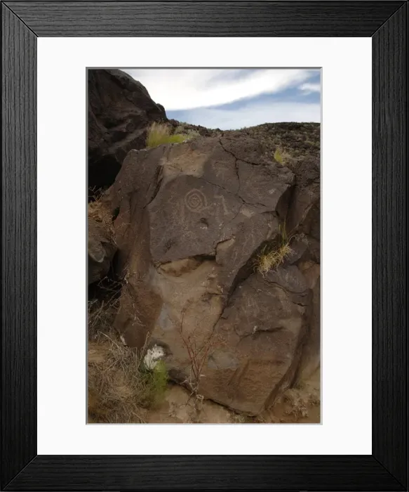 Framed Print : Petroglyph National Monument. Petroglyphs. New Mexico. USA Framed Print : Petroglyph National Monument. Petroglyphs. New Mexico. USA